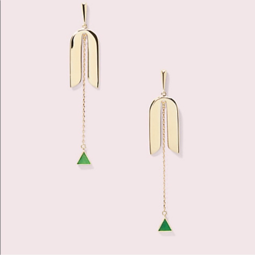 Kate Spade Linear Drop Earrings